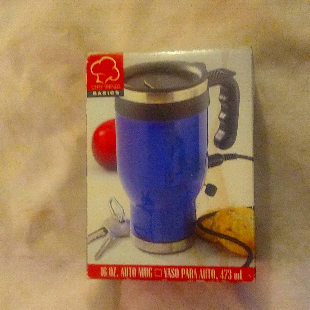 16oz Plug-in Travel Mug